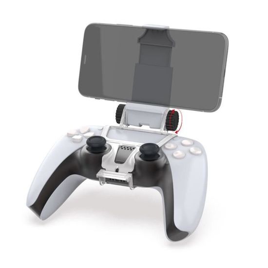 Jeux vidéo,Pack de batterie pour manette de jeu PS5,1500mAh,pour console de  jeu sans fil,Clip externe mobile - Type WHITE - Cdiscount Informatique