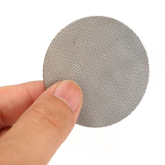 VBESTLIFE Écran de rondelle de café 51mm plaque de filtre à café en acier  inoxydable multicouche fritté ronde rondelle écran