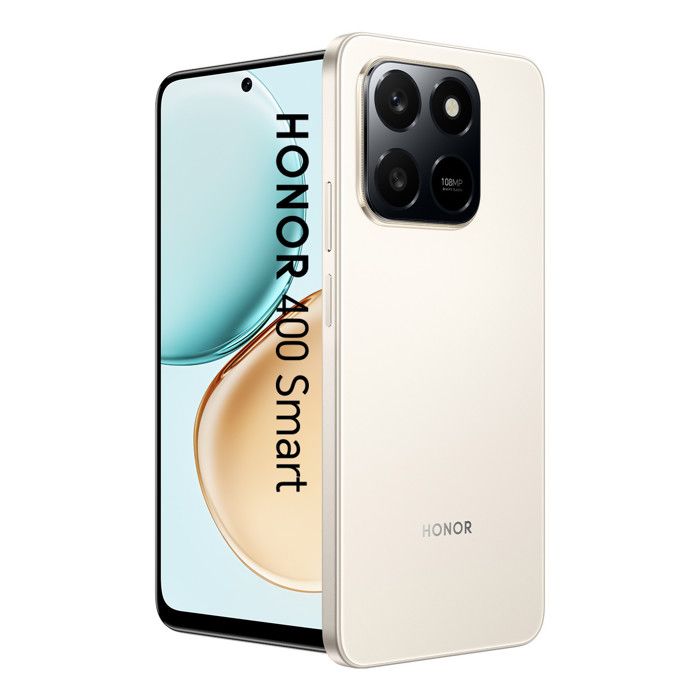 HONOR 400 Smart - Smartphone 5G Android 15, 4+128Go, Batterie 6500mAh, écran 6.77" 120Hz, 50MP, Résistant IP54 - Meteor Sliver - 9