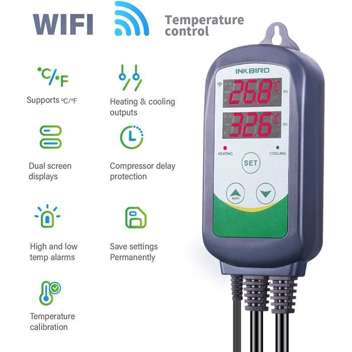 Numérique / Chauffage Thermostat de refroidissement Prise