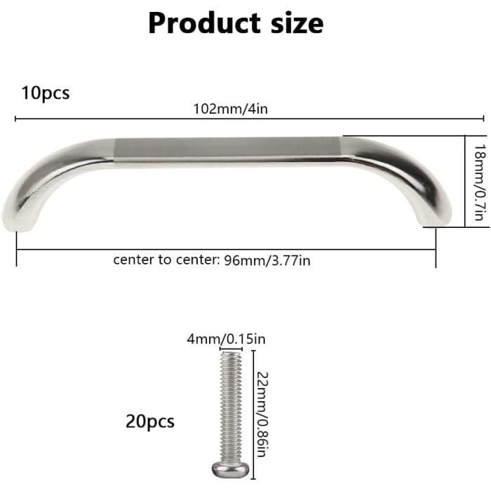UPKOCH Poignées De Remplacement Pour Couvercle De Bouilloire 4 Pièces Bouton De Couvercle De Bouilloire Sonore Facile À Utiliser Et À Installer
