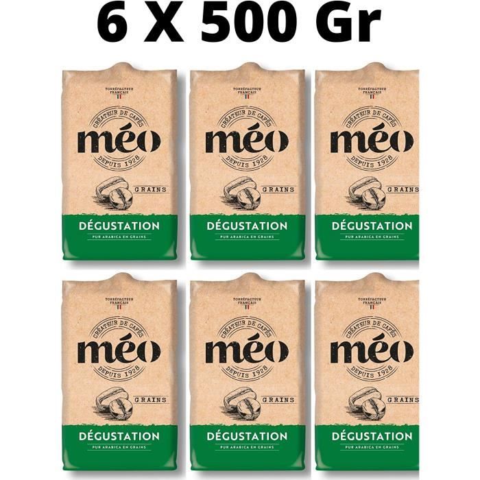 Dégustation grains 500 gr : café Méo