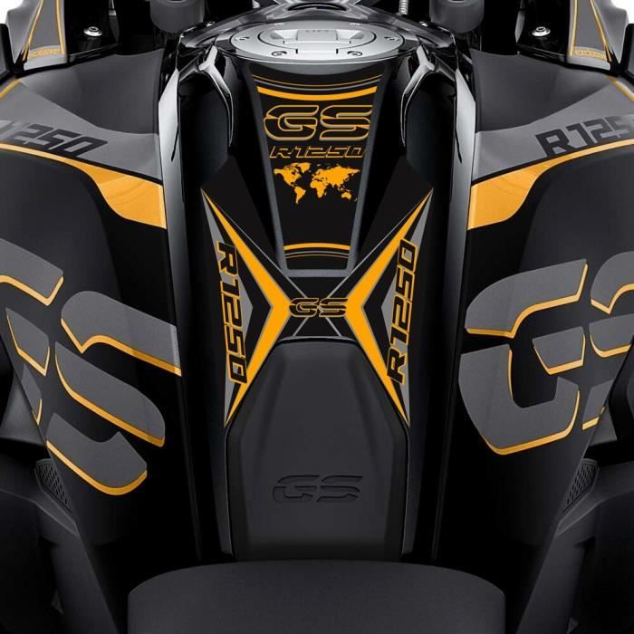 Protège Réservoir Moto Autocollant - Pour BMW GS R1250, Design Exclusif, Protection Et Décoration - 13
