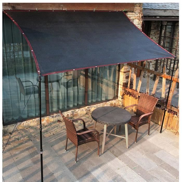 Dacron pour voiles filet d'ombrage couverture solaire pour jardin filet d'ombrag