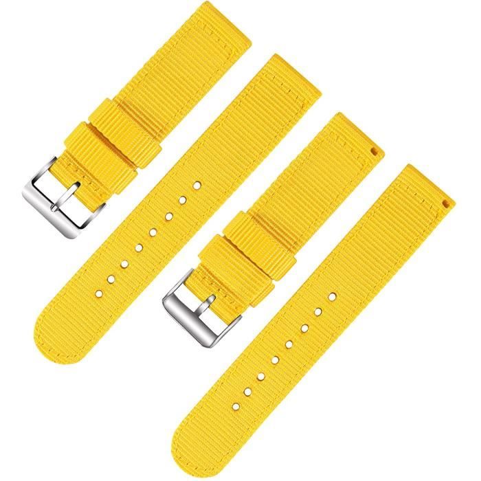 Bracelet best sale montre toile