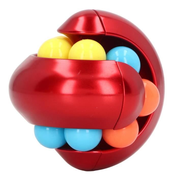 Boule rotative en forme de cube - jouet sensoriel pour soulager l