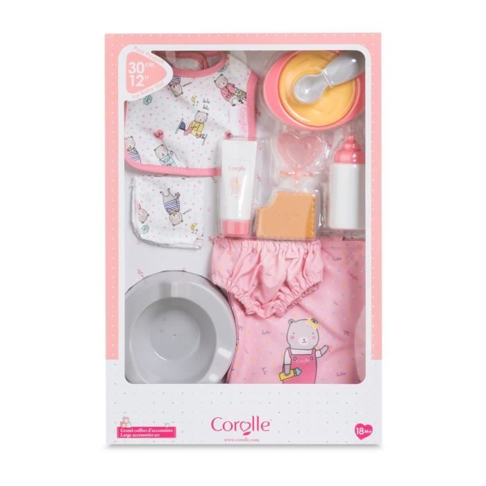 Corolle - Accessoires pour bébés 30 grand coffret d'accessoires