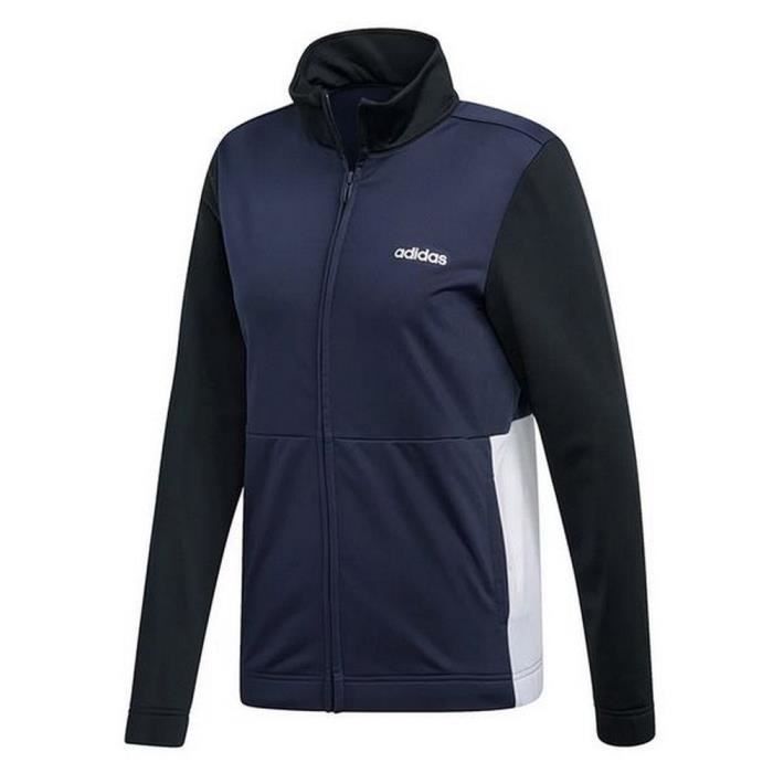 Jogging Femme Adidas Performance Marine Noir et Blanc Multisport Conception 3 panneaux Taille elastique ADIDAS Cdiscount Pret a Porter