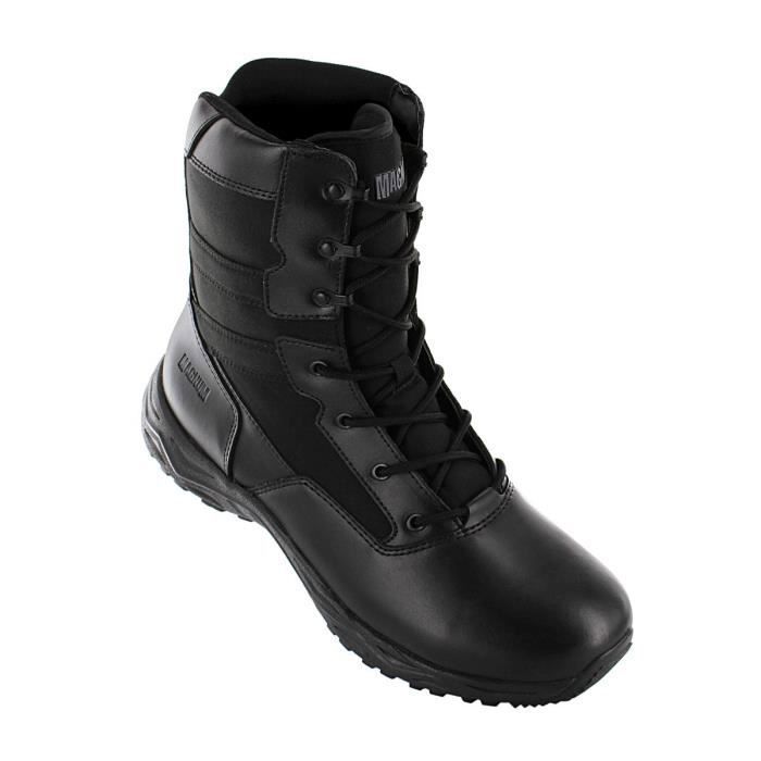 Baskets Homme MAGNUM INTERCEPTOR PL 1082 BLACK Cuir et Nylon