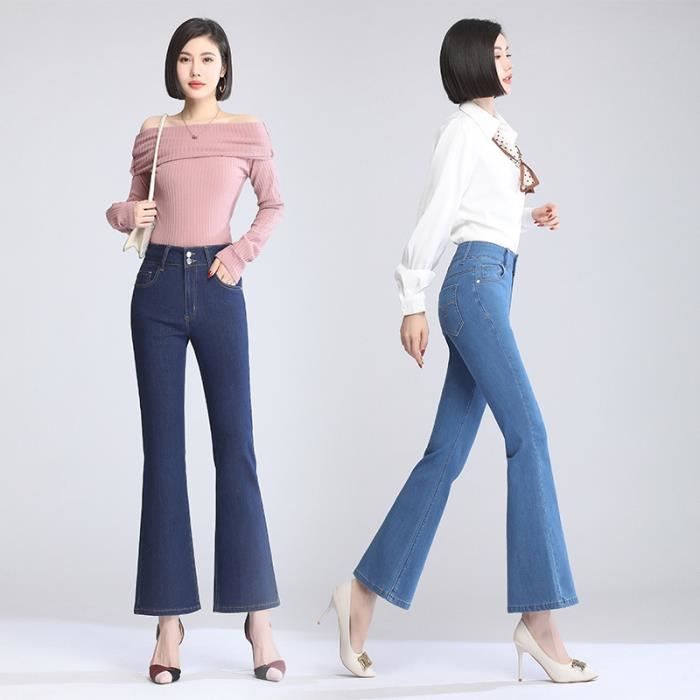 Bootcut femme taille haute on sale