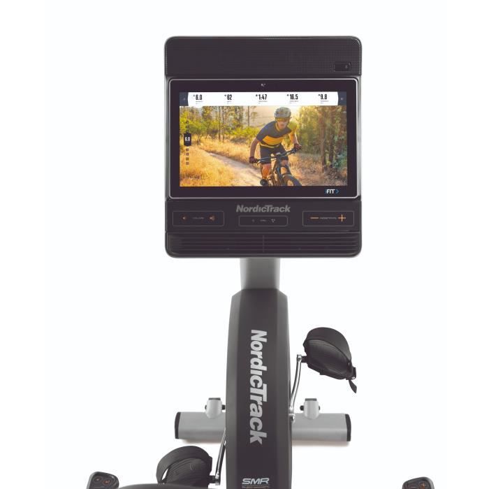 Velo d appartement semi allonge R35 connecte iFIT 26 niveaux de resistance Noir NORDICTRACK Cdiscount Sport