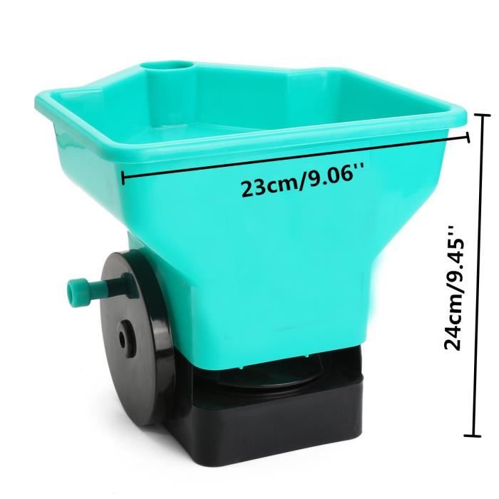 Sembradora Manual VEVOR De Precisión – 6 Placas Para Semillas Y Abono, Altura Regulable 78-84 Cm