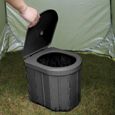 KEDIA. Toilette Camping Toilette Seche Pot de Chambre Adulte Couverde Portable, TOILETTES SECHES-2