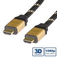 GOLD HDMI HIGH SPEED CABLE WITH ETHERNET - VIDE…-2