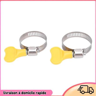 Kit De Raccordement Vidange évier Camping-car - Acier Inoxydable Et ABS, étanchéité Renforcée, Angle Droit - 6
