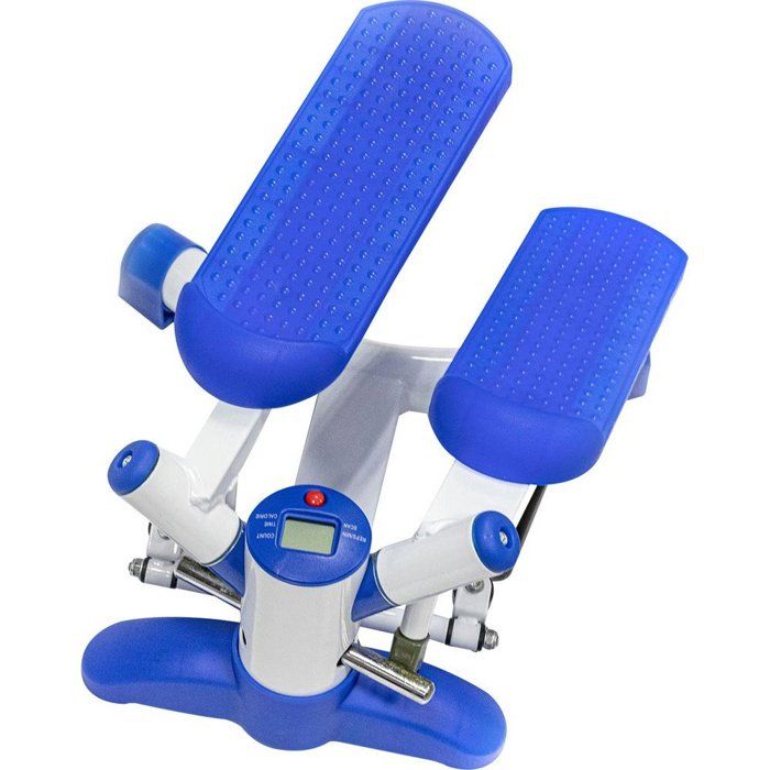 Stepper Twister Bonplus BP – Cardio + Fitness, écran LED, Résistance Réglable, Charge Max 120 Kg