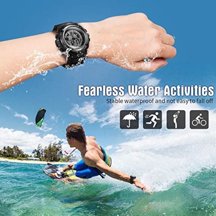 Montre étanche shop homme surf