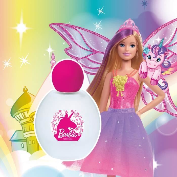 BARBIE Parfum enfant fille eau de toilette 30ml parfum floral-fruité  Fabriqué en France - Cdiscount Au quotidien