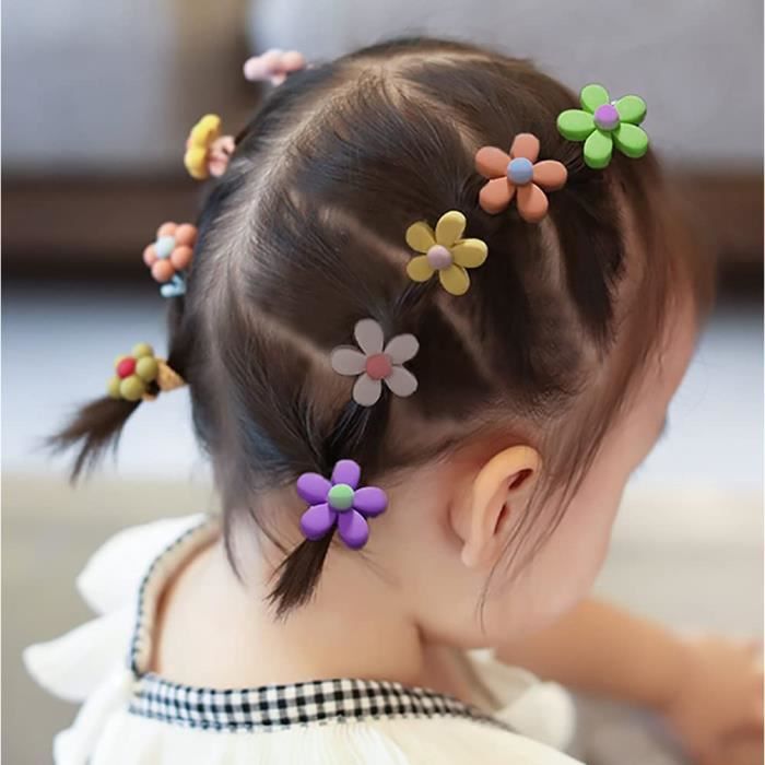 Lot De 11 Chouchoux Pour Enfants - Multicolores - Polyester - Neufs