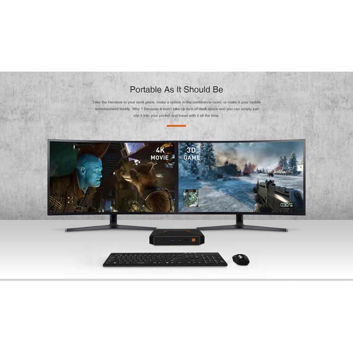  Herobox Mini PC -Mini PC Windows 10 -Intel Gemini2