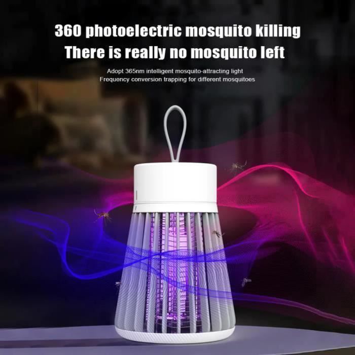 Lampe Anti Moustique USB, Tue Mouche Electrique Interieur, Anti Moustique  Rechargeable, Anti Insectes Exterieur Répulsif [60] - Cdiscount Jardin
