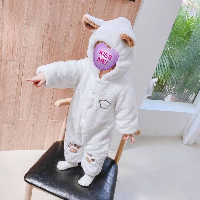 Blanc Ensemble pyjama bébé Blanc - Cdiscount Prêt-à-Porter