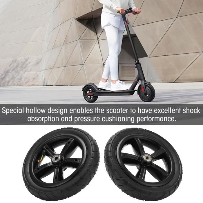 Acheter Pneu de Scooter électrique 8.5 pouces, roue en caoutchouc absorbant  les chocs, Non pneumatique