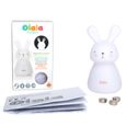 Veilleuse « Lois » de Olala® rechargeable - Veilleuse bebe autonomie 12h, minuteur 15min et pile incluse [ Veilleuse LED ]-3