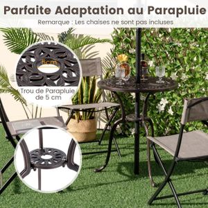PIED DE PARASOL Table Housse Parapluie Bouchon Trou EUR 7,39 - PicClick FR