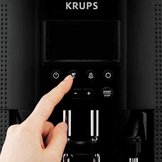 Krups Essential Machine a Cafe a Grain Machine a Cafe Broyeur Grain  Cafetiere Expresso Ecran LCD Nettoyage Automatique Buse V - Cdiscount  Electroménager