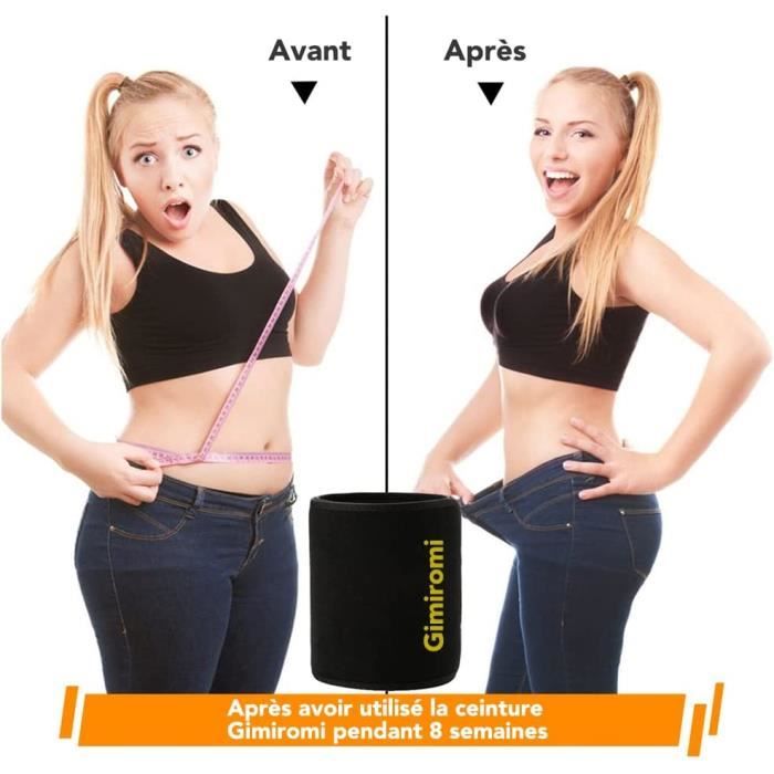 Ceinture sudation avant on sale apres