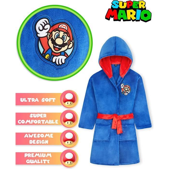 Linge De Bain Mario Robe Chambre Enfant Peignoir Cdiscount Maison