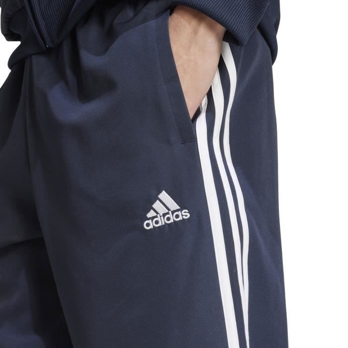 Survetement Adidas 3 Stripes Woven Bleu Manches longues Homme Bleu Cdiscount Pret a Porter