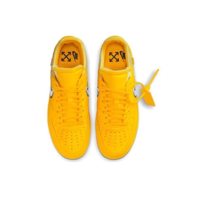 Air force one off white jaune deals