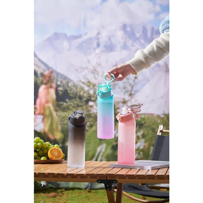 Air Gourde ABBISENSE 750 Ml Tritan Sans BPA + 6 Pods Saveurs Fruitées OFFERTS – Eau Aromatisée 0 Sucre Naturelle