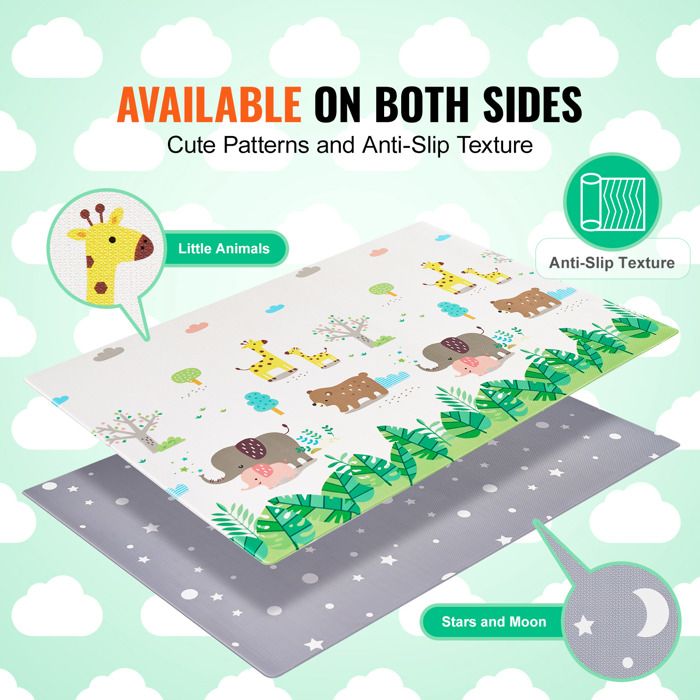 KISS-Tapis de Jeu Circuit Voiture de Course Tapis de Sol Rectangle Géant pour Bébé Enfant Tapis