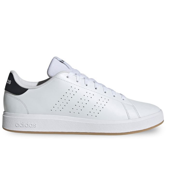 Chaussures ADIDAS Advantage Base Blanc Lacets Plat