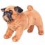 Jouet En Peluche Chien De Race Pug Marron Clair Xxl Jouets Cadeau Noël Cadeau Enfant Bébé