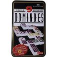 55 pcs domino set double 9 dominos avec boîte en métal pai gow jeu de société cantonais mahjong adultes jouets table jeu domi-0