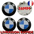 4x Cache Moyeu Jante Centre De Roue enjoliveur BMW 56mm bleu et blanc Neuf-0