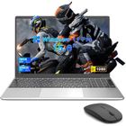 FIRMAST PC Portable 15,6 Pouces, Ordinateur Portable Windows 11 Pro, 16 Go RAM 256 Go SSD, Intel Celeron N4000, MINI HDMI, 5G WiFi, Souris