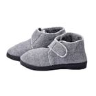 Charentaise Femme Montante Fourrée avec Scratch - Ozabi - K88R12 Gris