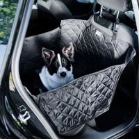 BedDog Protecteur de coffre pour chien, housse universelle de coffre de voiture [Demi-siège arrière]