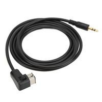 Dioche Câble audio auxiliaire radio Remplacement de l'adaptateur d'entrée MP3 pour autoradio Audio Aux Cable 3.5mm pour Pioneer