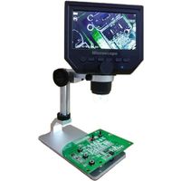 Microscope numérique TEMPSA G600 - Noir - 1-600X - 3.6MP - 4.3Pouces HD LCD 1080P