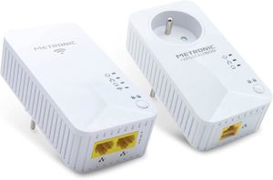COURANT PORTEUR - CPL Pr CPL Duo Wi-FI 600 MB/s avec 2 Ports Fast Ethernet 100 MB/s (CPL Wi-FI) et 1 Port Fast Ethernet 100 MB/s (CPL) et Pr.[Z2466]