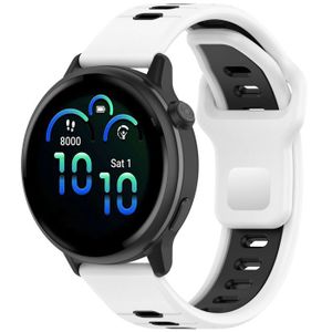 INF Cinturino Sostitutivo In Silicone Per Garmin Vivoactive 4S - Larghezza 18mm, Regolabile, Nero - 5