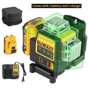 Niveau Laser Dewalt Pro à Lumière Verte + Chargeur Batterie - Neuf