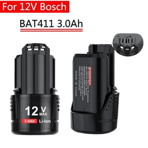 BATTERIE MACHINE OUTIL 2000mAh 12V Bosch Remplacement Batterie Bosch 12V Batterie pour BOSCH D 70745GOP 2607336013 2607336014 PS20