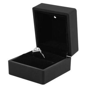 90S /Écrin en Velours Proposition de Mariage Bo/îte /à Bijoux avec lumi/ère LED